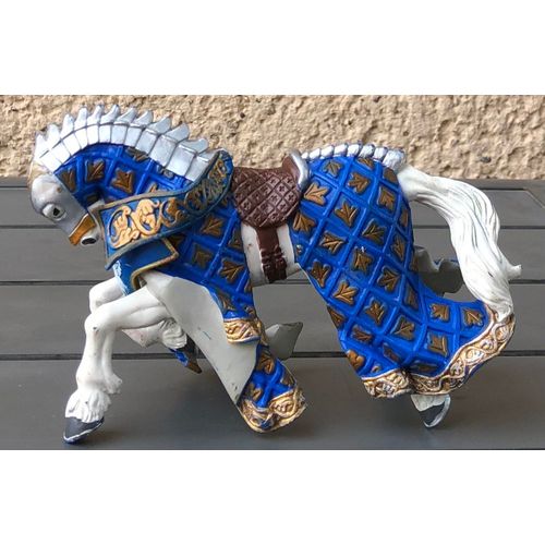 Figurine Cheval Papo, Chevalier, Moyen-Age, Château-Fort