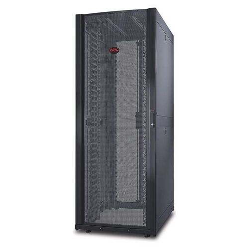 APC NetShelter SX Networking Enclosure with Sides - Rack - noir - 42U - Conformité TAA - pour P/N: SC500RM1U, SMT1000RM1U, SMT750RM1U, SMT750RM2UCNC, SRTL10KRM4UT, SRTL8KRM4UT