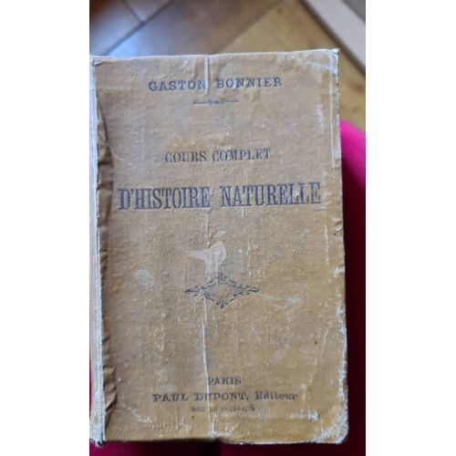 Cours Complet D'Histoire Naturelle
