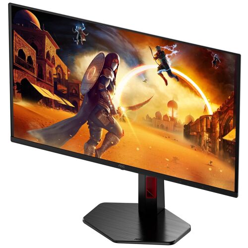 AOC Gaming Q27G4ZDR - G4 Series - moniteur OLED - jeux - 27" (26.5" visualisable) - 2560 x 1440 QHD @ 240 Hz - HDR10 - 0.03 ms - 2xHDMI, DisplayPort - noir, rouge