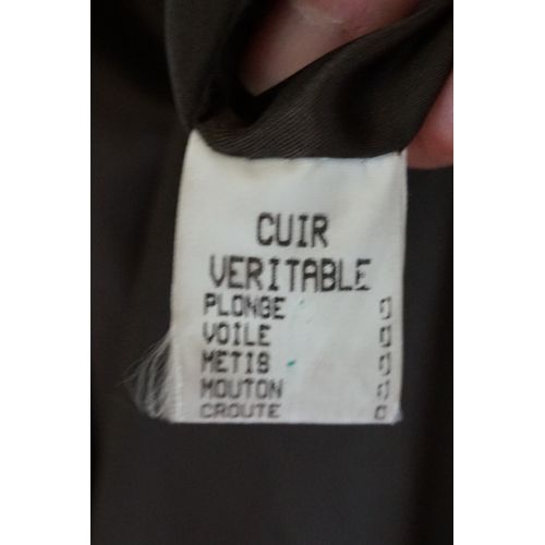 Manteau Long Cuir "Cache-Poussière" Homme
