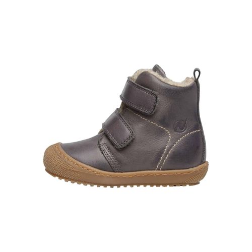 Bottines En Cuir Doublé Bubble Vl Anthracite- - 26