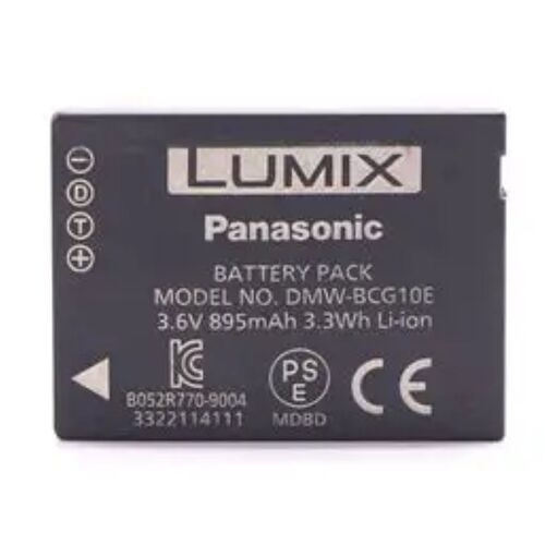 Panasonic DMW-BLG10E DMW-BLG10 Batterie Compatible avec Panasonic Lumix DC GX9 G110 G100 TZ202 d TZ101 TZ99 TZ91 GF3 GF5 GX7 GX80 LX100 II ZS70 ZS110 Leica C D Lux DMWBLG10 BLG10