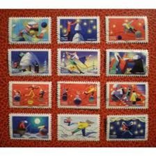 Mon Carnet De Timbres Féerique : Animaux Préparant Les Fêtes De Fin D'Année Série Complète Année 2022 Autoadhésifs N° 2214 2215 2216 2217 2218 2219 2220 2221 2222 2223 2224 2225 Yvert Et Tellier