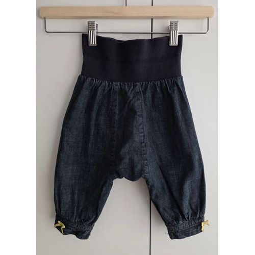 Jean Forme Sarrouel Grain De Blé, Taille 12 Mois