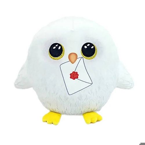 Petite peluche Harry Squish Small Hedwig blanc - Blanc