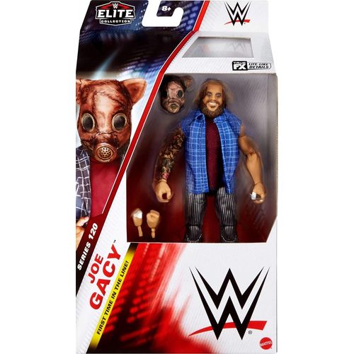 WWE Figurine articulée Élite Joe Gacy de 15 cm Serie 120