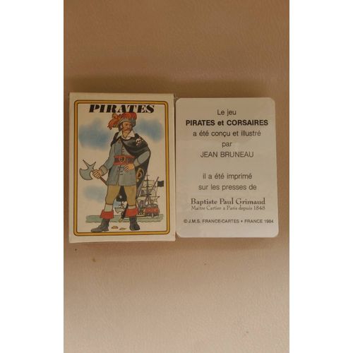 Pirates Et Corsaires - Jeu De Cartes - Grimaud