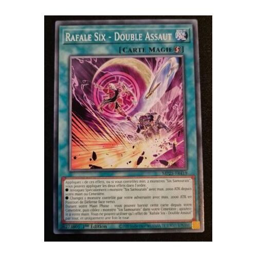 Yu Gi Oh Mp25 Fr419 Rafale Six Double Assaut