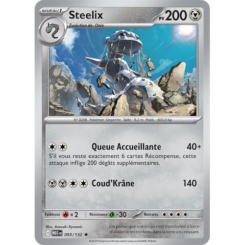 Steelix - Holo - 093/132 - Mega-Evolution