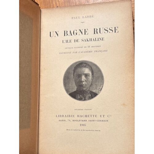 Un. Bagne Russe, L’Île De Saka, Line, Paul Labbé 1905