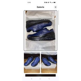 Nike Air Max 90 Bleu Marine Sans Lacets Usa Origine