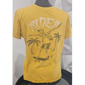 Tee Shirt Rider Jaune Taille S