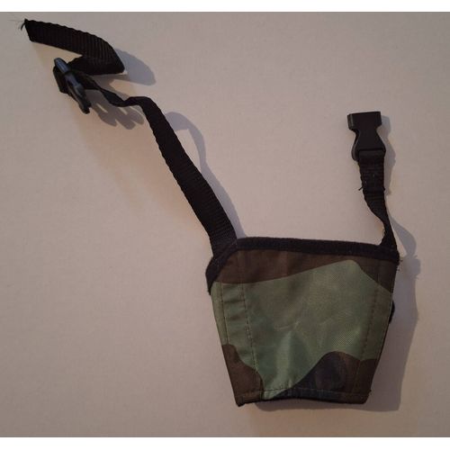 Muselière Imprimé Militaire À Clipser