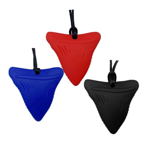 Lot De 3 Colliers A Macher En Silicone, Outils Sensoriels, Colliers D'allaitement Souples Pour L'autisme, Le Tdah, L'anxiete Ou Les Besoins Speciaux