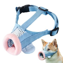 Museliere Pour Petits Chiens Anti-Morsures En Forme De Poisson-Clown Avec Boucle Reglable