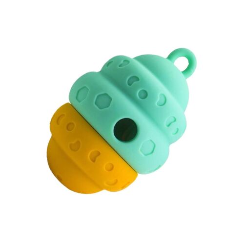 Jouet Distributeur De Nourriture Pour Chien ¿ Silicone Interactif Et Resistant A La Mastication Pour La Stimulation Mentale