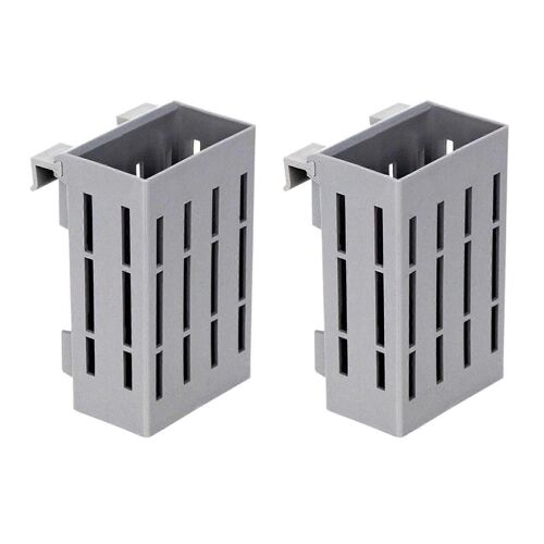 Panier De Jardiniere Hydroponique 2 Pieces Pour Aquariums, Support De Plantes Pour Divers Aquariums, Pots Et Habitats