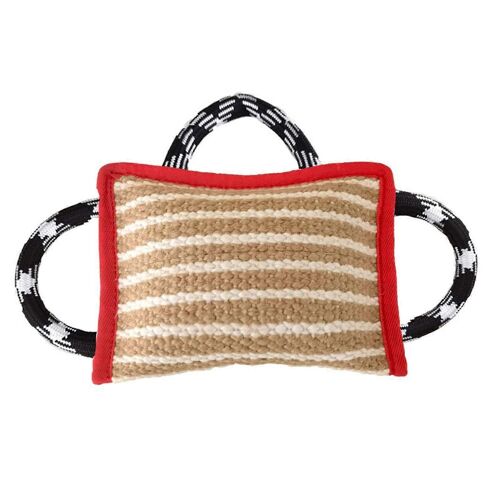 Jouet A Tirer Pour Chien En Tissu Resistant Aux Dechirures, Ideal Pour L'interieur, Les Terrains De Jeux Et D'entraînement. Ref. : 7927