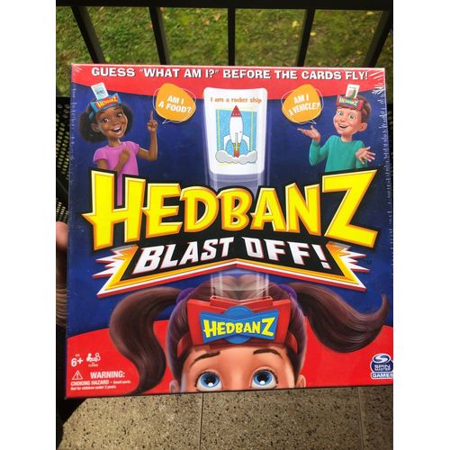 Jeu Hedbanz Blast Off (Anglais)