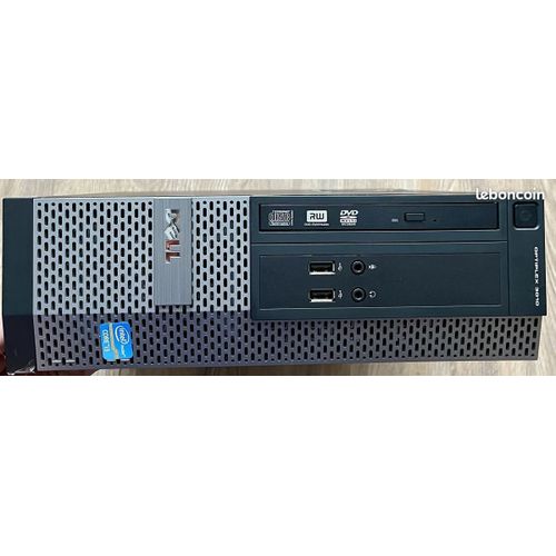 DELL OPTIPLEX 3010 Intel Core i3-3220 - 3.30 GHz - Ram 8 Go - SSD 250 Go