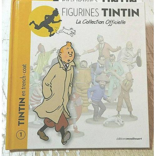 Livre Figurines Tintin La Collection Officielle Tintin En Trench-Coat