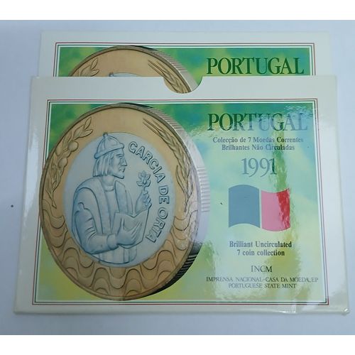 Série Annuelle Bu Du Portugal 1991