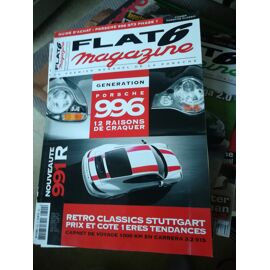 Flat 6 302 De 2016 911r,Boxster 718,996 Gt3 Phase 1,915 Carrera 3.2,