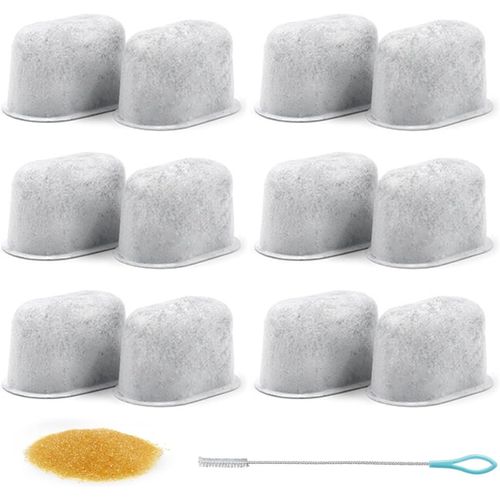 12 Pièces De Filtre À Eau Pour Machine À Café Compatible Pour Breville Bwf100 Bwf100Na Bwf100 Bkc700Xl Bkc600Xl Bes980Xl Bes920Xl Bes900Xl Bes840Xl Filtre À Résine Pour Machine À Café