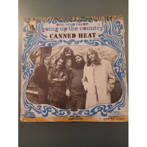 Canned Heat Going Up The Country/One Kind Favor 45t