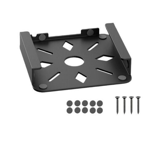 Support Mural Mac Mini - Grande Taille, Acier au Carbone, Support Gain de Place compatible avec APPLE Mac Mini