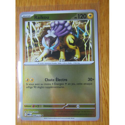 Raikou - Reverse - 048/132 - Mega-Evolution