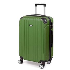 WINGS Valise De Voyage - Valise Légère Avec Roues Et Poignée Télescopique, Cyan, L, Valise