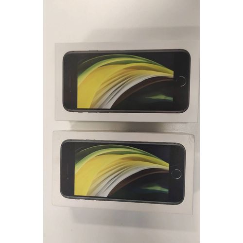 Boîte Vide Iphone Se Black 64 Go Année 2020