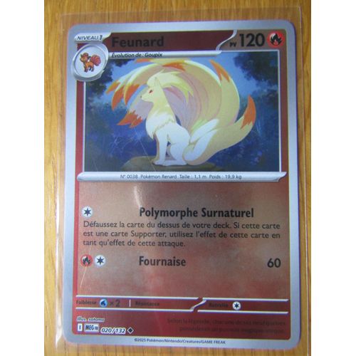 Feunard - Reverse - 020/132 - Mega-Evolution