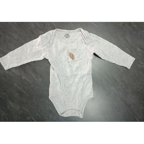 Body Gris Bébé 24 Mois