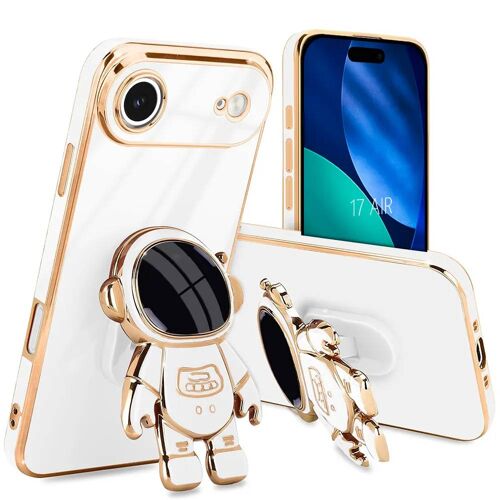 Coque Pour Iphone Air, Protection Silicone Souple Avec Support Motif Astronaute - Blanc - E.F.Connection