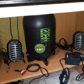 SUBWOOFER ALTEC LANSING XA3021 avec son bloc d'alimentation ALTEC LANSING et ses 2 enceintes satellites ALTEC LANSING XA3021 + Controller (Manette) ALTEC LANSING XA3021 + adaptateur RCA SONY Jack Mâle