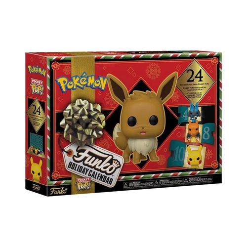 Calendrier de l'Avent Pokémon Pikachu Boîte Surprise 24 Cadeaux de Noël et Nouvel An