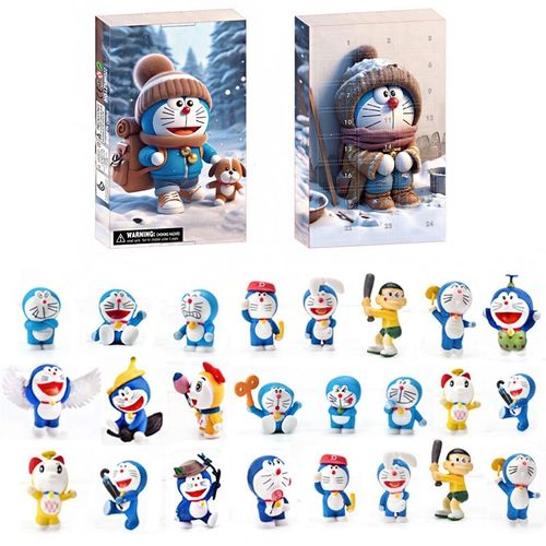 Calendrier de l'Avent Doraemon ¿ 24 cadeaux surprises pour fêter Noël avec le chat bleu préféré du Japon