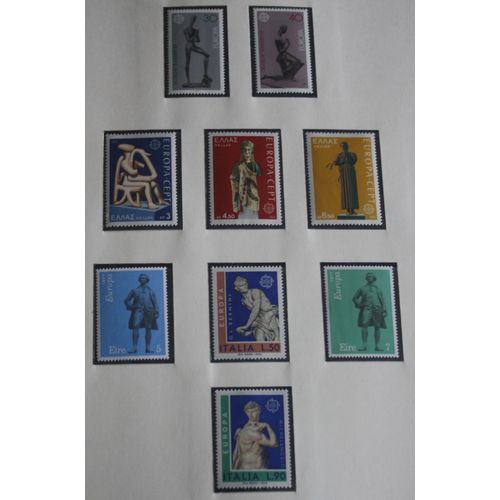 Europa Timbres Année Complète 1974
