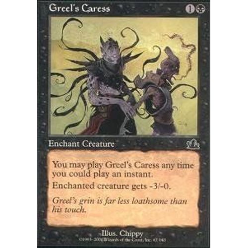 Greel S Caress ( Caresse Selon Grhil ) - Magic Mtg - Prophecy Vo E 67 - C
