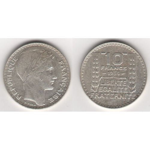 F 360/7 (10 Francs Turin De 1934)