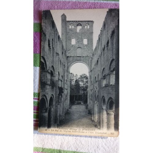 Cpa Abbaye De Jumiége