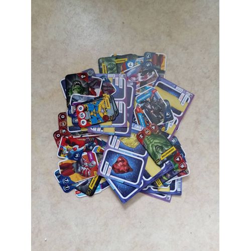 Lot De Cartes Marvel E. Leclerc