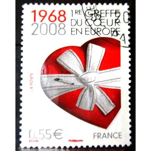 2008. F4179: 40ème Anniversaire De La 1ère Greffe Du Coeur En Europe.