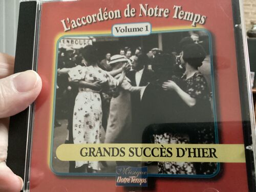 Cd L’Accordéon De Notre Temps . Volume 1. Grands Succès D’Hier.