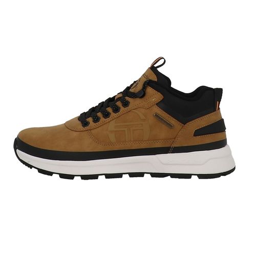 Chaussures Basses Cuir Ou Simili Sergio Tacchini Cortina Camel/blk Marron