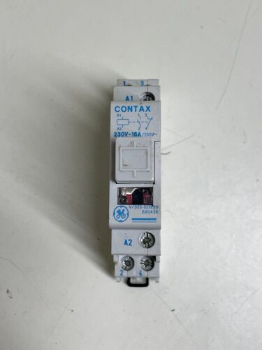 Contacteur Contax  230V - 16A  - 250V - 650436 - Très Bon État