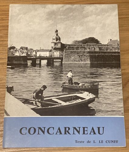 Plaquette De Concarneau, Texte De Le Cunff